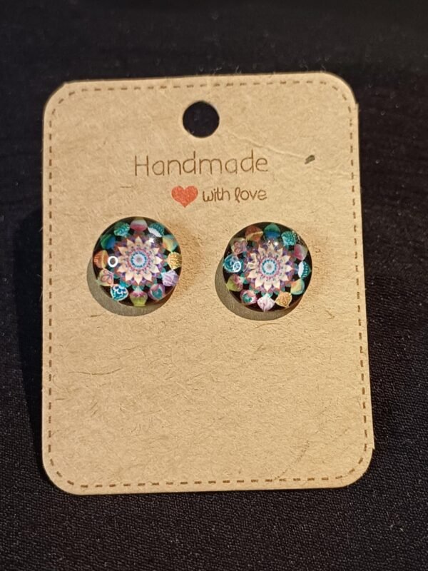 Mandala studs
