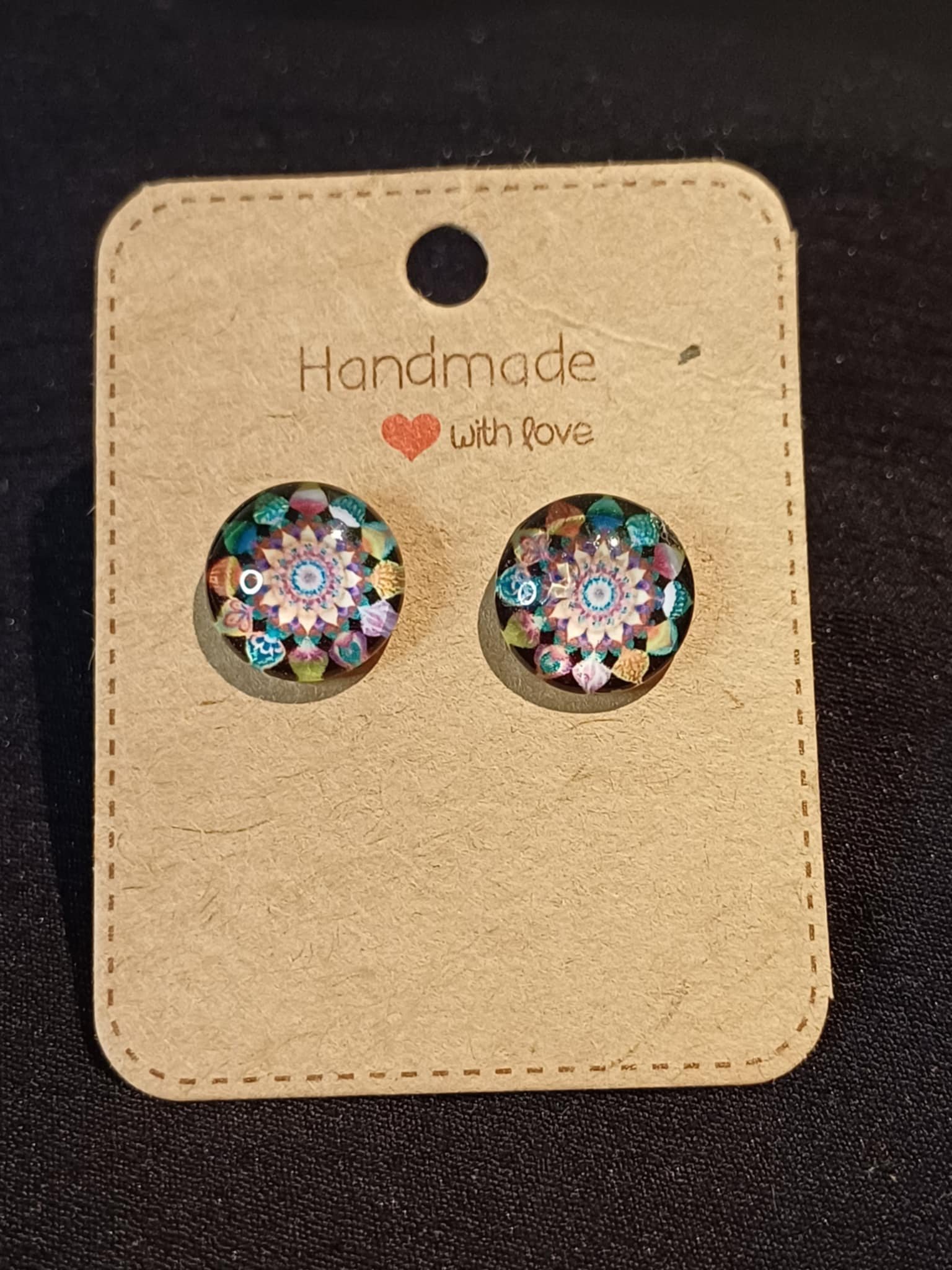 Mandala studs