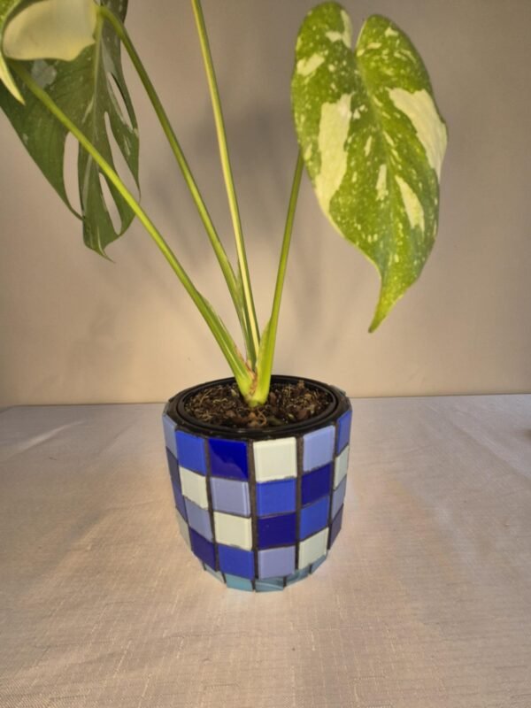 Blue plant pot - Image 2