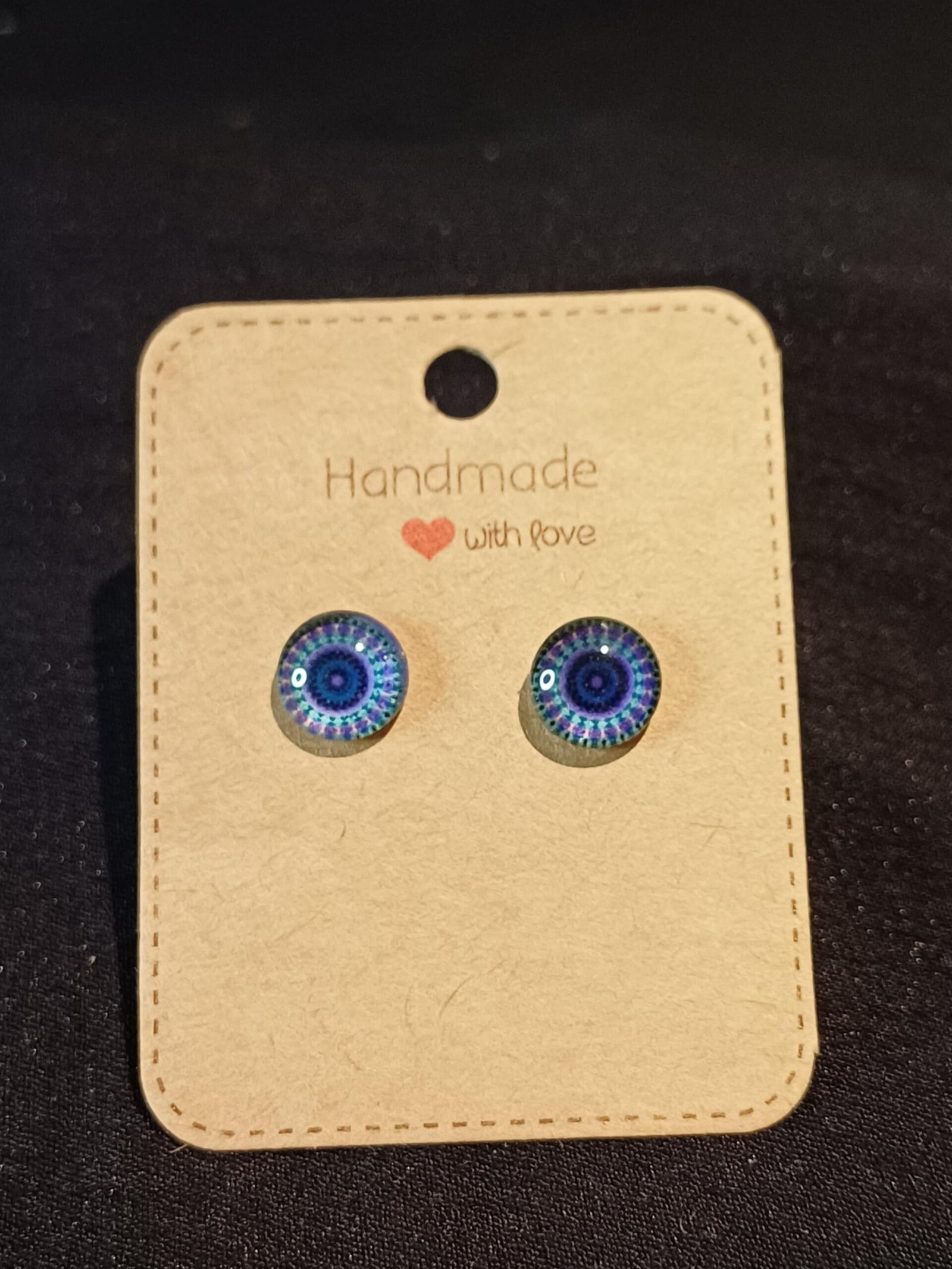 Mandala studs