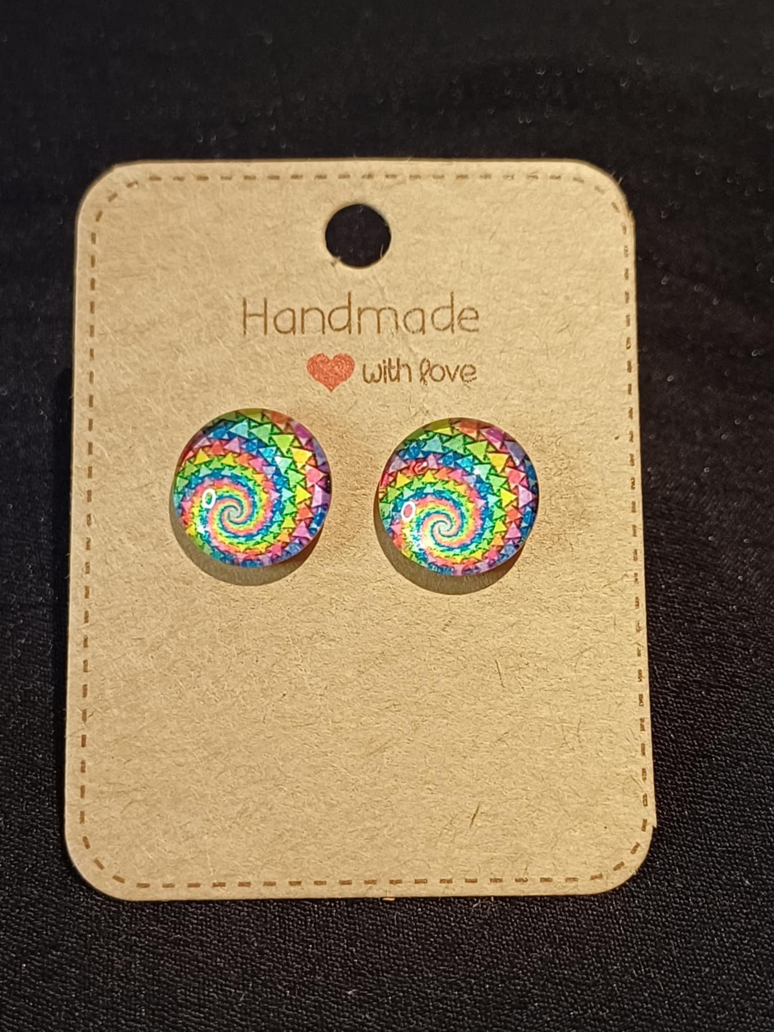 Mandala studs