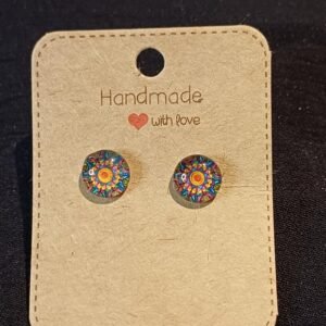 Mandala studs