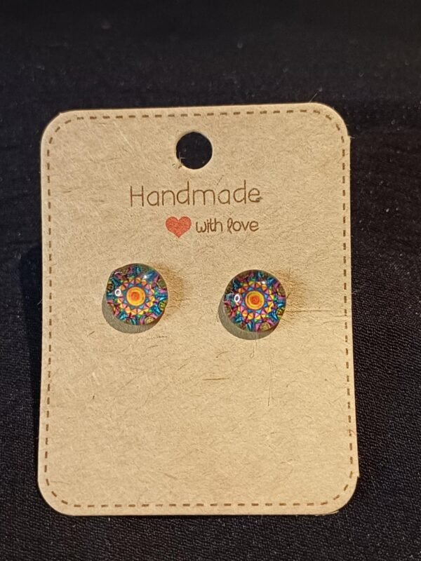 Mandala studs