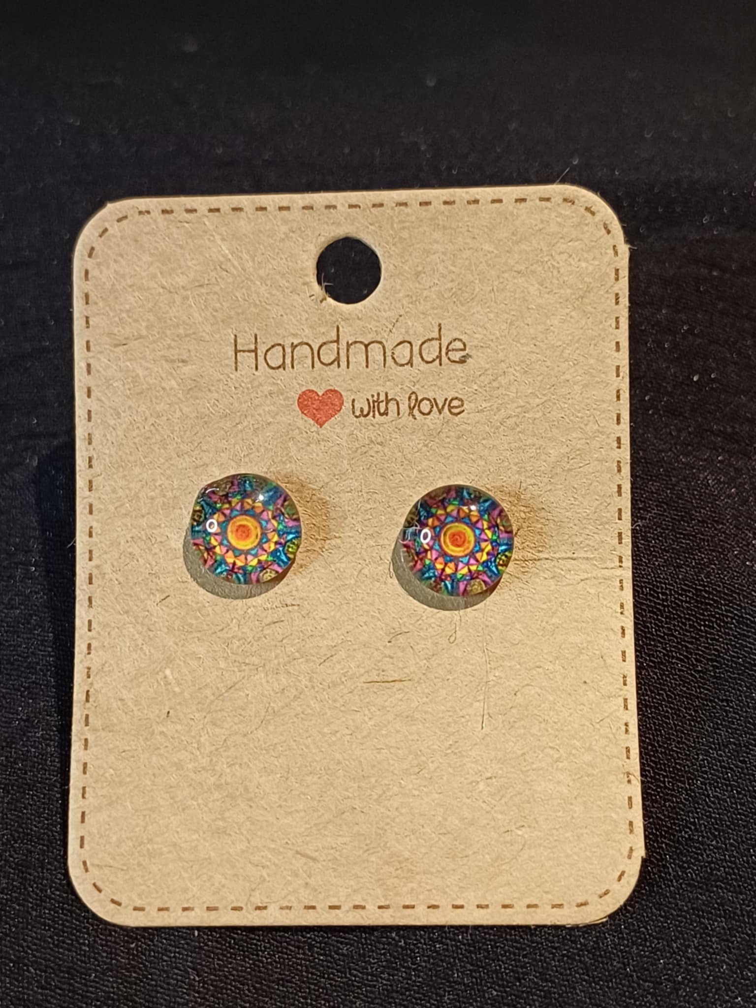 Mandala studs