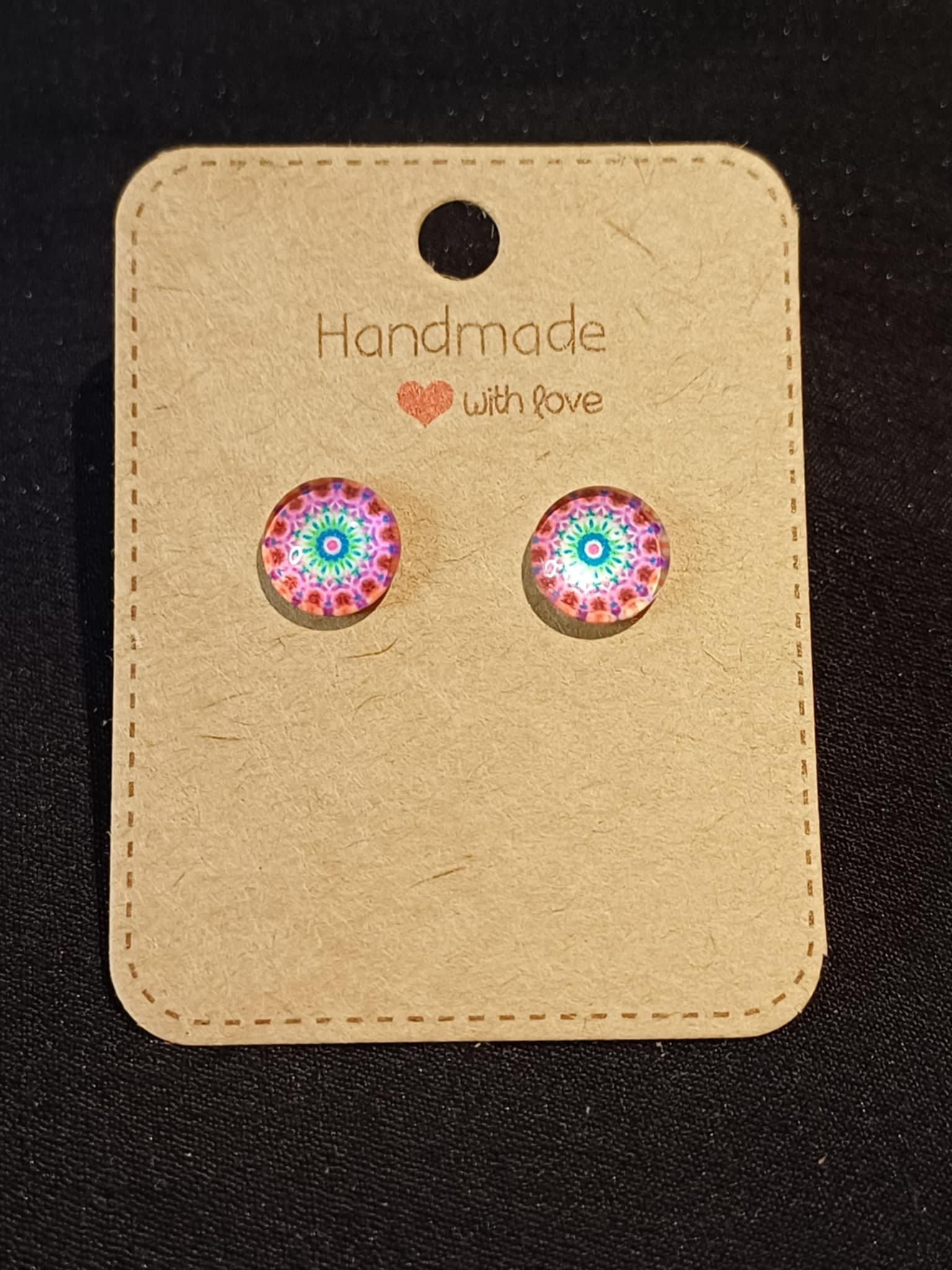 Mandala studs