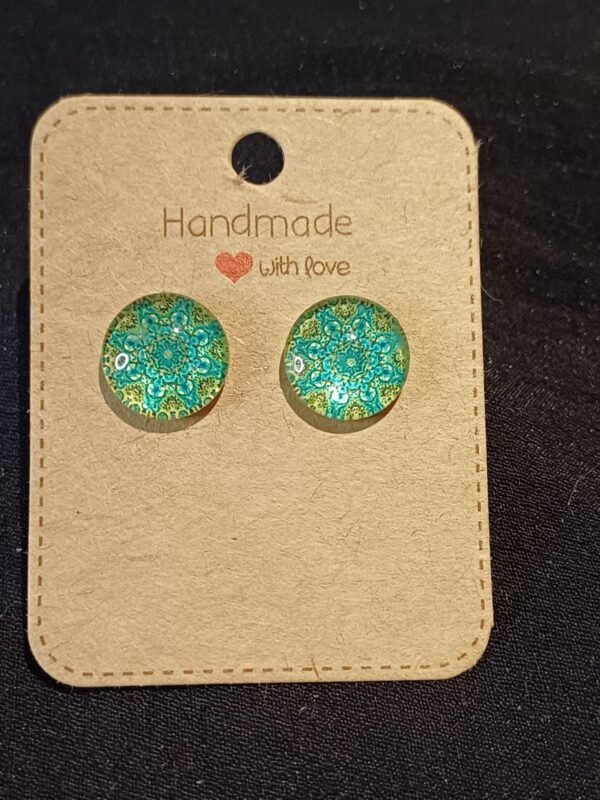 Mandala studs