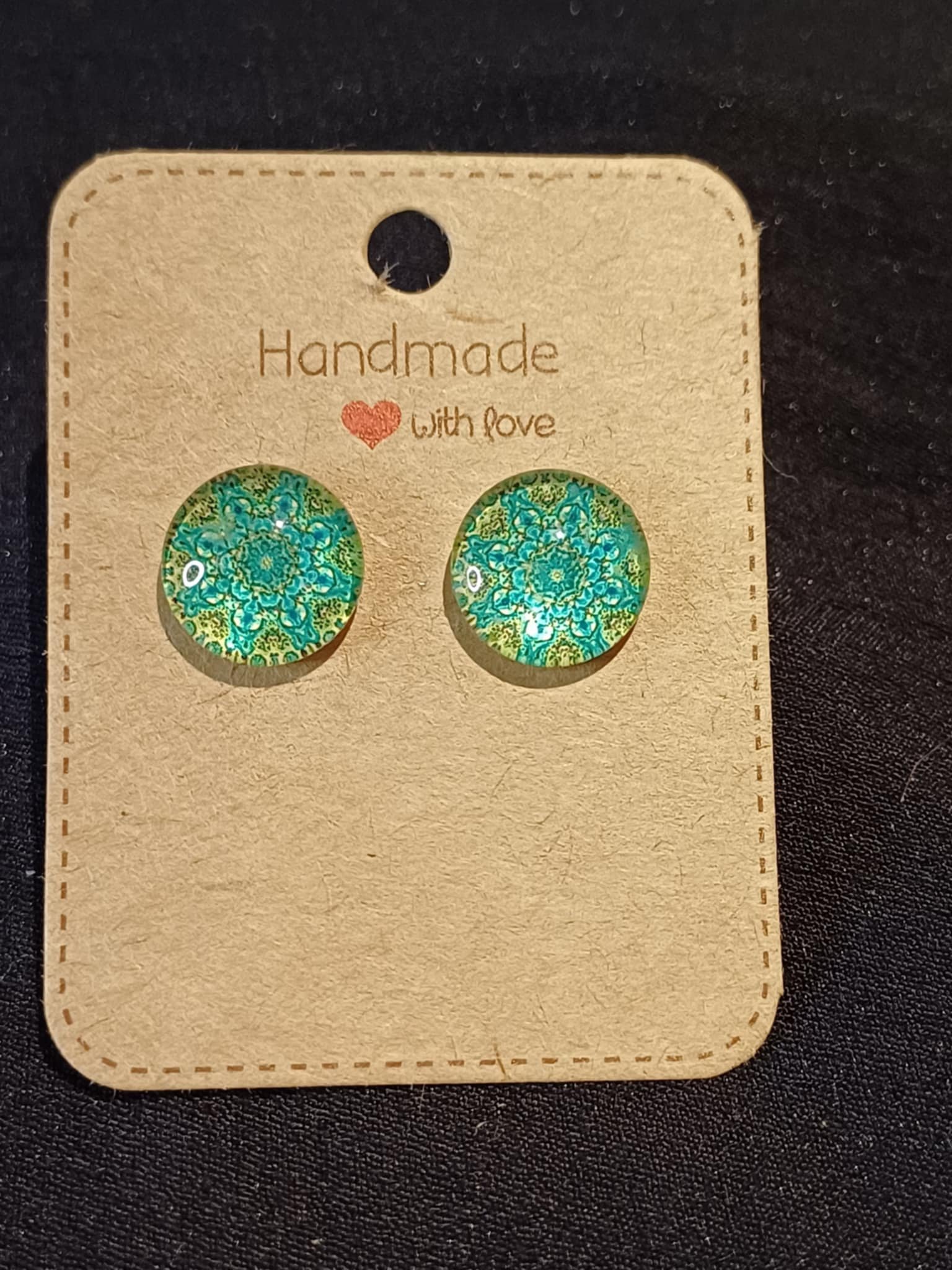 Mandala studs