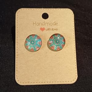 Mandala studs