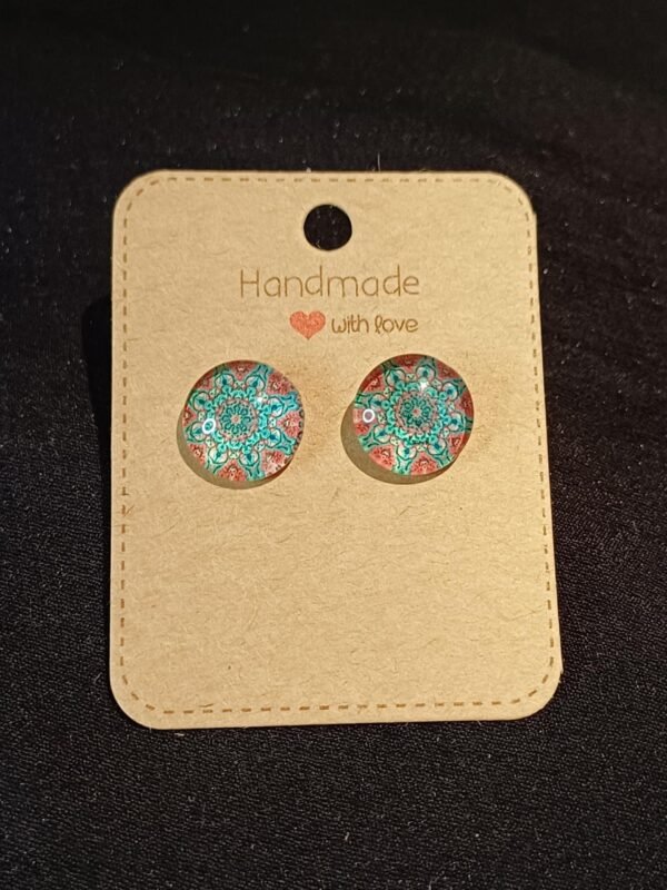 Mandala studs