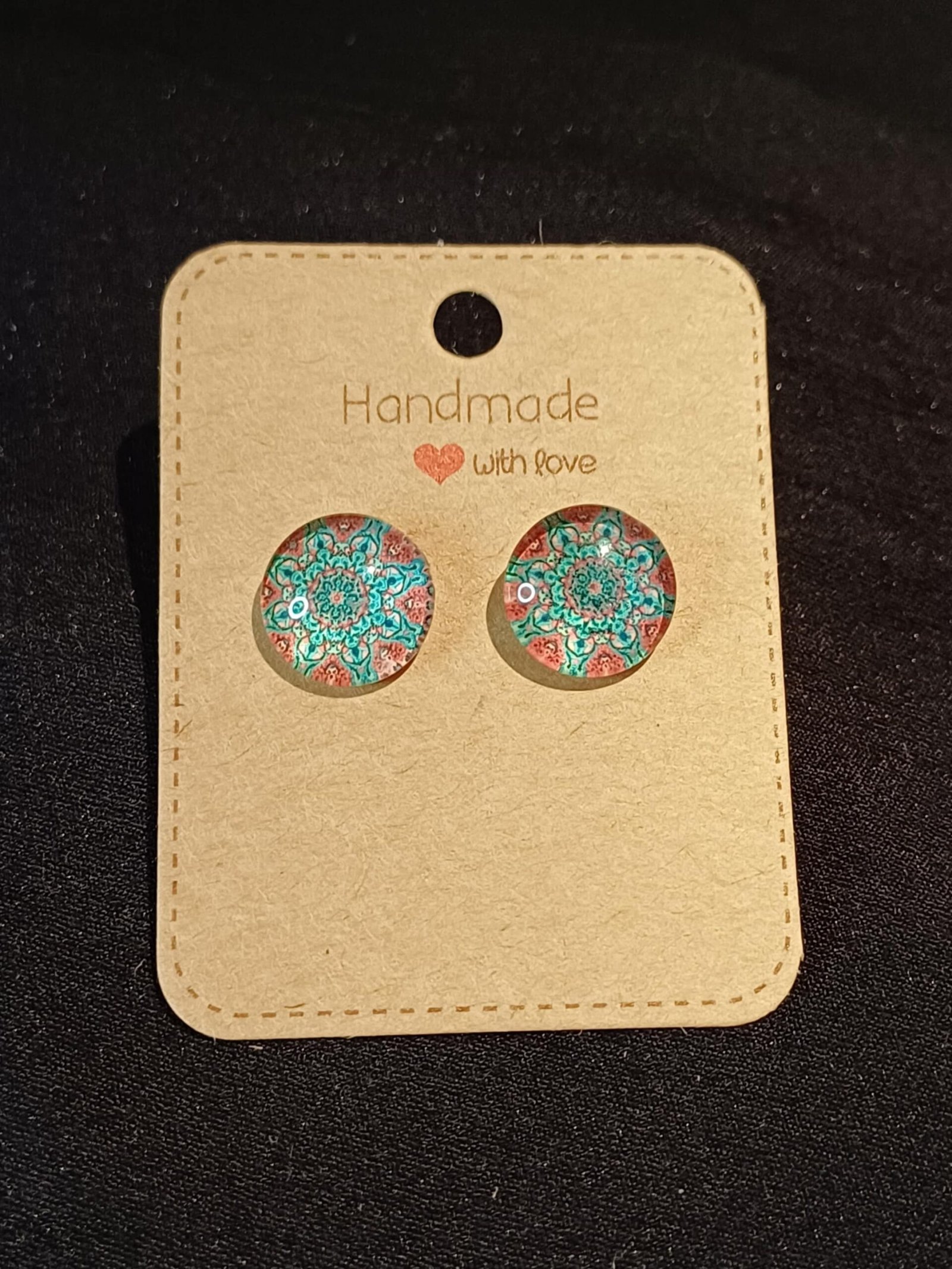 Mandala studs