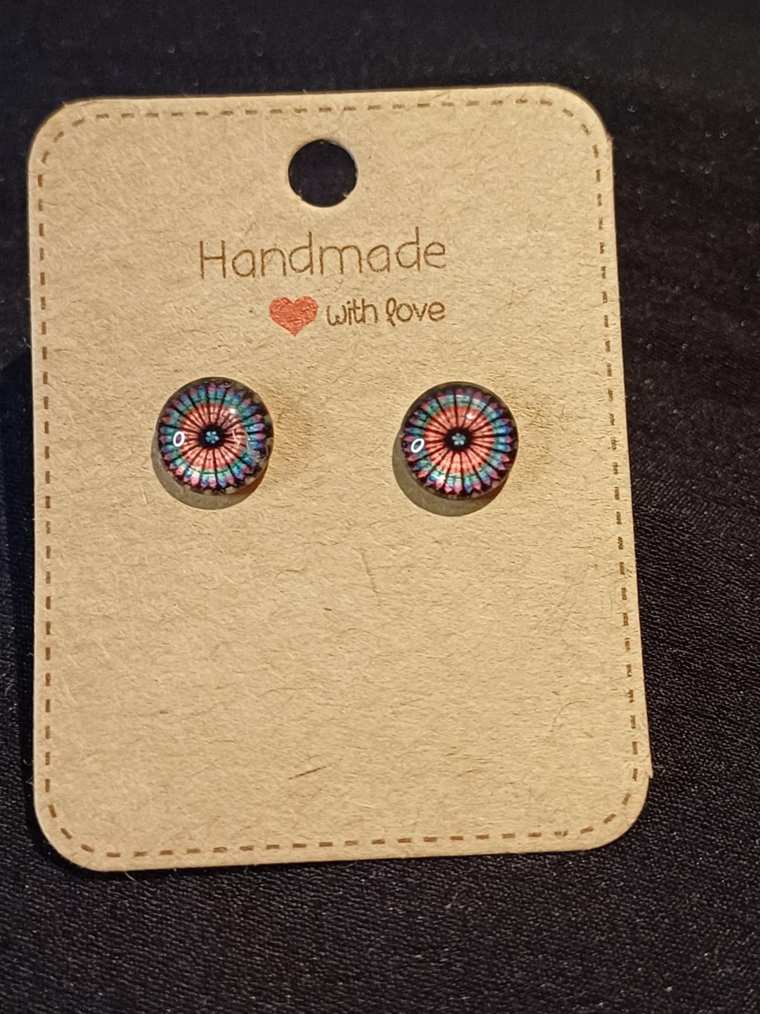 Mandala studs