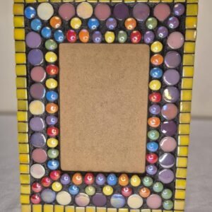 Colourful photo frame