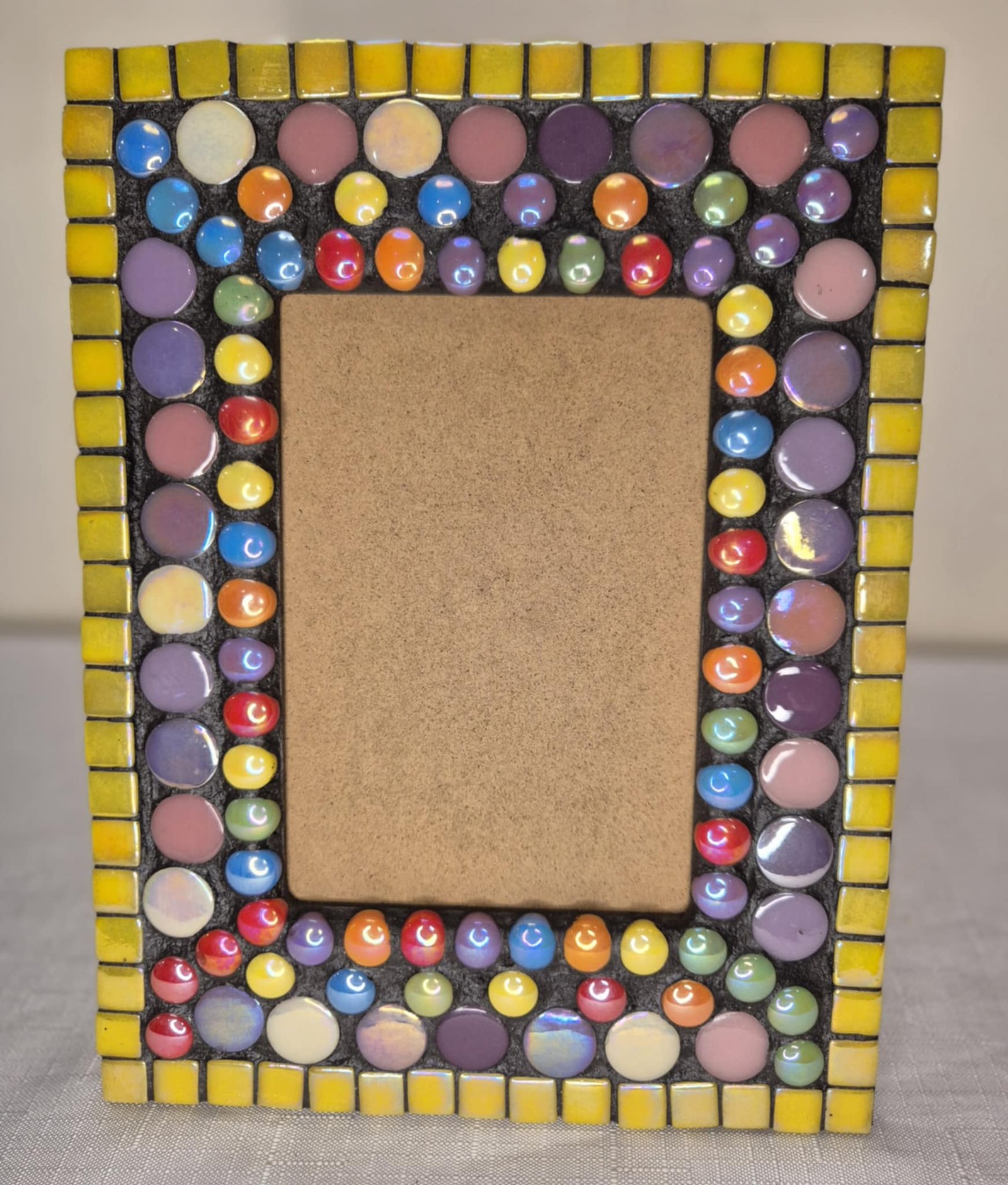 Colourful photo frame